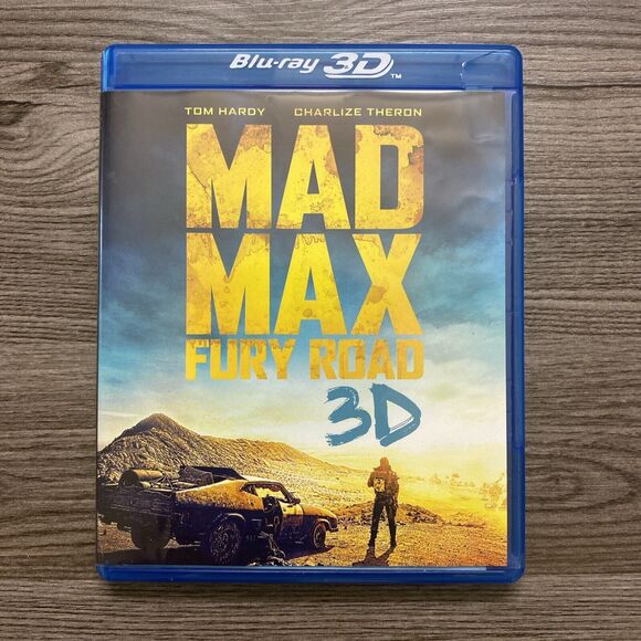 Mad Max Fury Road 3D (Blu-ray 3D + Blu-ray + DVD) Movie - 3 Discs - Picture 1 of 15